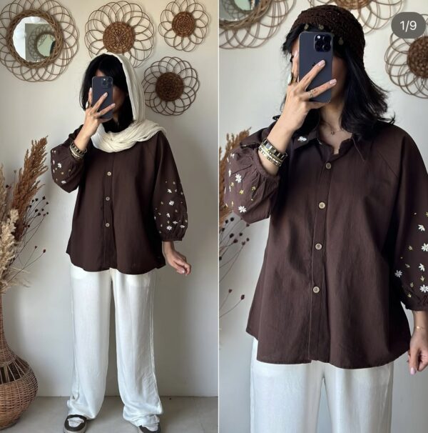 شومیز بابونه - Image 7