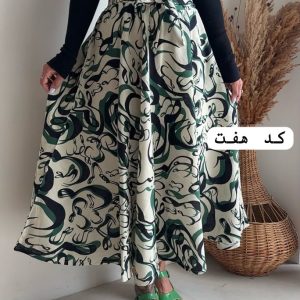 دامن گلدار